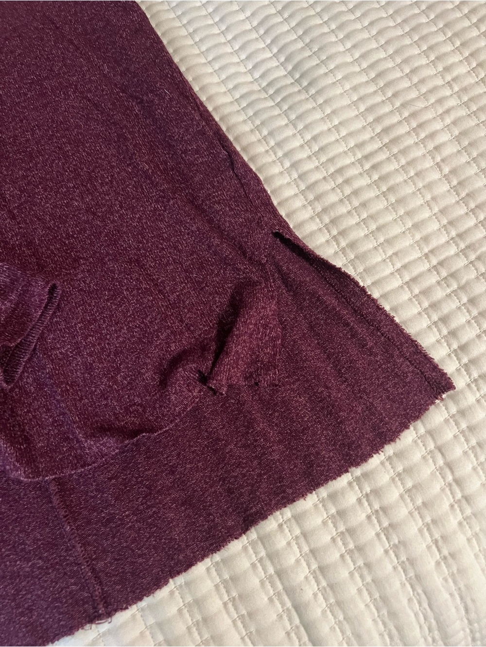 Hollister long sleeve Burgandy XS - Picture 2 of 3